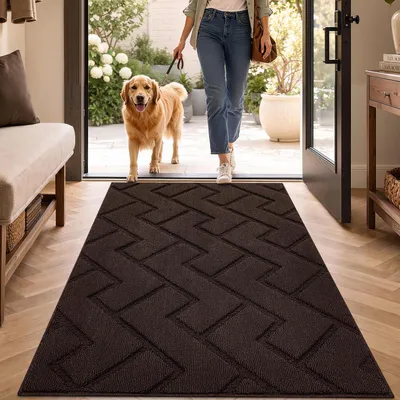 Schmutzfangmatte 80x120 cm, Antirutsch, waschbar, wasserabsorbierend
