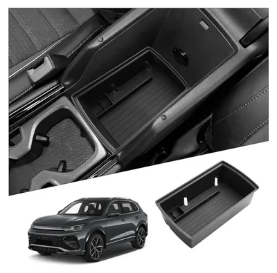 Produktbild von Mittelkonsole Aufbewahrungsbox für VW Tiguan III 2024-2026 ABS Auto Ablage