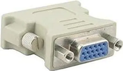Produktbild von DVI I Stecker auf VGA Buchse Konverter Adapter