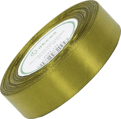 Produktbild von SATINBAND 25mm/32m SCHLEIFENBAND Geschenkband Dekoband - Silber