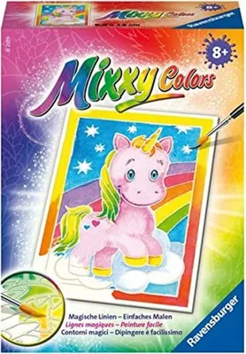 Produktbild von RAVENSBURGER Aquarelle Mini Niedliches Einhorn 0 0 0