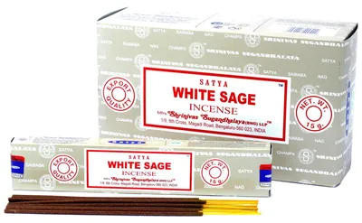 Imagen del producto de Varillas de Incienso Satya 15gm - Sabia Blanca