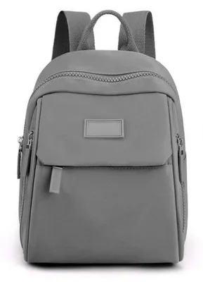 Imagen del producto de Bolso de viaje compacto - gris - impermeable - material duradero - ideal para la escuela, el trabajo y los viajes