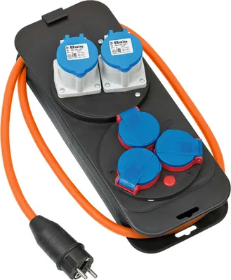 Produktbild von Brennenstuhl Camping-Stromverteiler 2xCEE230V/16A, 3x230V,