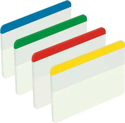 Image de Post-it I686-A1 Post-it Index Strong, grand format, 50,8 x 38,1 mm
