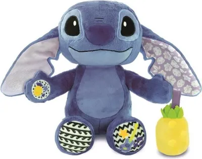 Immagine prodotto di Peluche musicale Stitch, CLEMENTONI, ultra morbido, ninne nanne, 12+ mesi