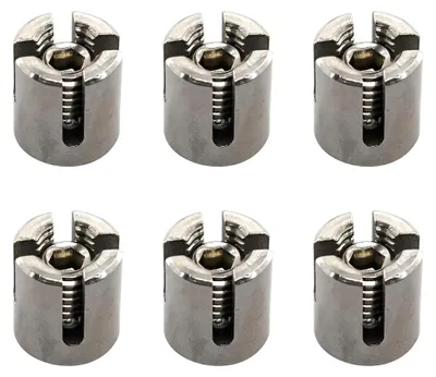 Produktbild von Edelstahl Kabelbinder Silber M10 x 3 mm, 6 Stück