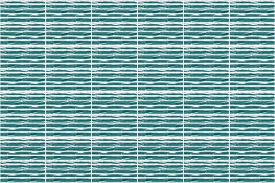 Produktbild von Fliesenaufkleber 15x15 cm – 24 Stück – Selbstklebend – Wasserfest – Pflegeleicht – Hitzebeständig – Für Küche & Bad – Wellen gegen die Linien