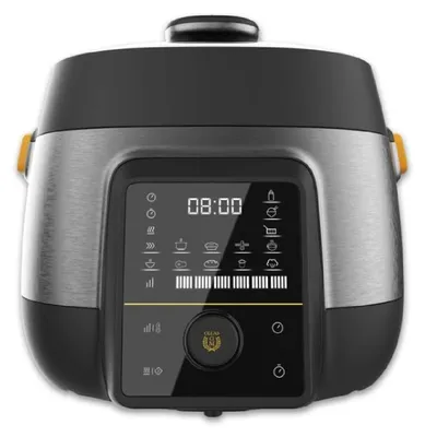 Immagine prodotto di Cecotec Pentola Elettrica a Pressione Programmabile GM GM Pot Chef 5000. Capacità 5L, 13 Programmi, Timer 24h, Manutenzione