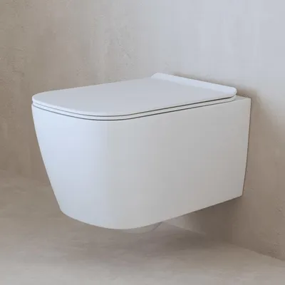 Obrázek produktu pro ALLUVION, závěsné WC s hlubokým splachováním, bez přelivu