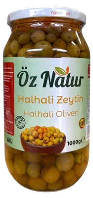 Produktbild von Öz Natur | Hatay Halhali Oliven (Eingelegte Kirma Zeytin) 900g