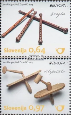 Produktbild von Briefmarken Slowenien 2014 Mi 1063-1064 (kompl.Ausg.) postfrisch Volksmusikinstrumente
