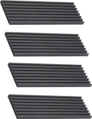 Produktbild von m.2 kühler Kühlkörper ,4 Stück Wärmeleitpad,Aluminium Cooler mit Silikon Wärmeleitpad, für Ein- und Doppelseitige