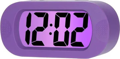 Produktbild von LCD-Reiswecker mit Haltmodus und Lärmschalter - Handtaschenformat - Kleiner tragbarer Wecker - Pünktlichkeit unterwegs