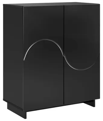 Produktbild von vidaXL Schuhschrank 73 x 38 x 87,5 cm Holzwerkstoff Schwarz