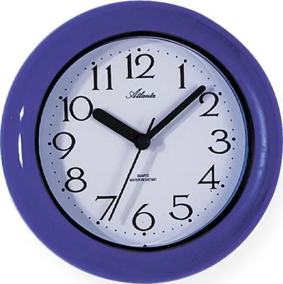 Produktbild von Atlanta Wanduhr, Quartz, Ø 17 cm , 454-5
