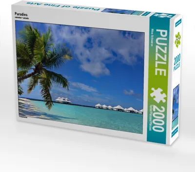 Produktbild von CALVENDO Puzzle Paradies 2000 Teile Puzzle quer | 2000 Teile Lege-Größe 90x67cm Foto-Puzzle für glückliche Stunden