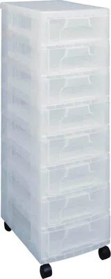 Produktbild von Really Useful Box - Box ladenblok 8 x 7 l, transparant
