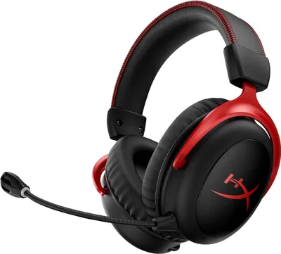 Produktbild von HyperX Cloud II Wireless Over-ear Gaming Headset, für PC, PS4, Nintendo Switch - Schwarz/Rot