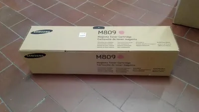 Imagen del producto de Tóner SAMSUNG CLTM809S para CLX9201NA, color magenta