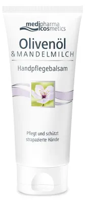 Produktbild von Medipharma Cosmetics Olivenöl & Mandelmilch Handpflegebalsam, 100 ml Creme