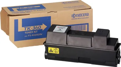 Produktbild von KYOCERA TK-360, 20000 Seiten, Schwarz