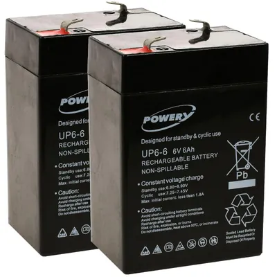 Image de Powery Une batterie au plomb-gel remplace le APC RBC 1