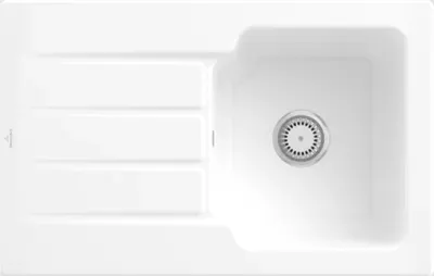 Produktbild von Villeroy & Boch Keramikspüle 334001R1, Architectura 45 Einbauspüle