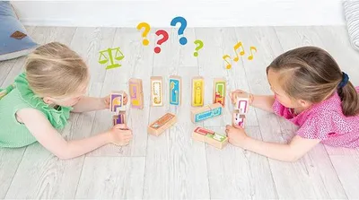 Zdjęcie produktu dla Beleduc puzzle gra edukacyjna Impuzzible 2 w 1 pudełku