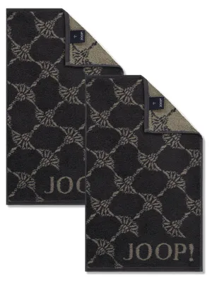 Produktbild von 2 Stück Joop! Gästetuch Cornflower 1721-73 Schiefer 30x50