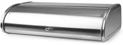 Broodtrommel L, Edelstahl, 10 Liter, luftdicht, 44x28x17 cm