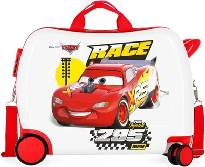 Obrázok produktu pre Detský kufor na kolieskach / kočík DISNEY CARS Joy, 2399863