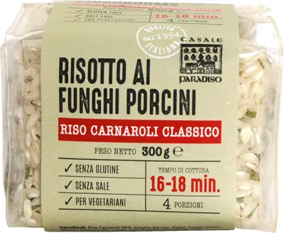 Produktbild von Steinpilzrisotto 300 gr. - Casale Paradiso