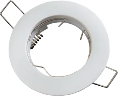 Image de LED-line Spot encastré Ø77mm max. 35W Spot IP20 Downlight rond blanc mat