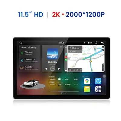 Obrázok produktu pre 11,5" Android 15 autorádio 6 GB + 128 GB 8-jadrový pre BMW E46 bezdrôtové CarPlay Android Auto GPS navigácia WIFI 4G BT DAB+ SWC USB