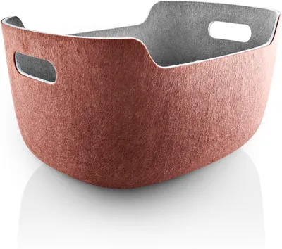 Image de Grand panier à linge, couleur marron élégant, 40 x 29 x 22 cm