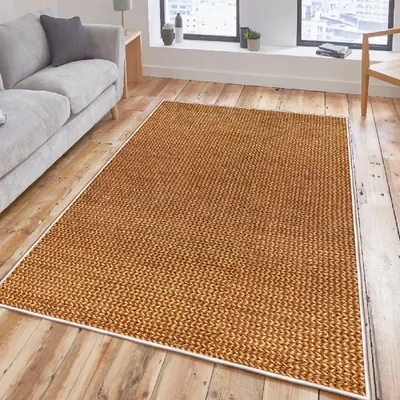 Produktbild von Conceptum Hypnose, Woosonıl058, Teppich (50 x 80), 100% BAUMWOLLE, Kamel, 80 x 50 cm