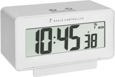 Obrázek produktu pro TFA-Dostmann 60.2544.02, Digitální budík, Obdélník, Bílá, 0 - 50 °C, F, °C, Modrá