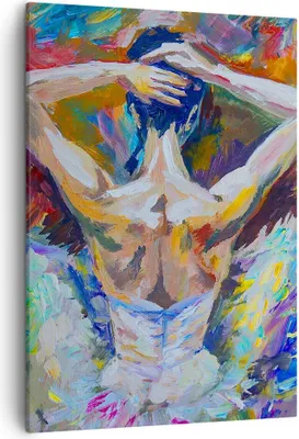 Produktbild von Bild auf Leinwand - Leinwandbild - Einteilig - Balletttänzer tanzen - 50x70cm - Wand Bild - Wanddeko - Wandbilder - Leinwanddruck - Wanddekoration - Leinwand bilder - Wandbild - PA50x70-3503