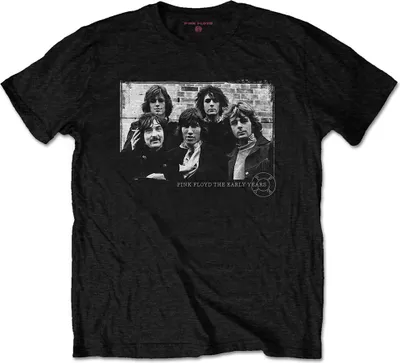 Produktbild von Pink Floyd The Early Years 5 Piece Black M T-Shirt
