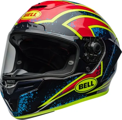 Zdjęcie produktu dla Kask Bell Race Star DLX Flex - kolor: czerwony (połysk) / srebrny