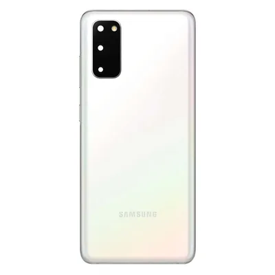 Produktbild von Ersatzteil Akkudeckel, neue Rückseite für Samsung Galaxy S20 – Weiß