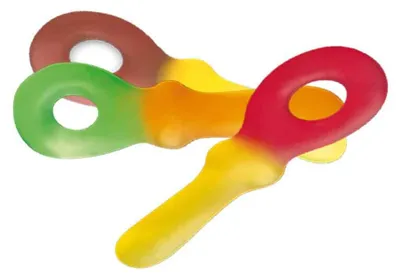 Productafbeelding van Red Band fruitgummie zuigelingenringen, 100 stuks, 1150g