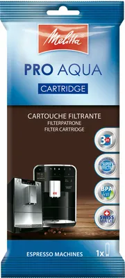 Obrázek produktu pro Filtrační kazeta PRO AQUA pro plně automatické kávovary Melitta 1 kus