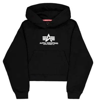 Produktbild von Alpha Industries Damen Basic Hoodie PP, Black, L