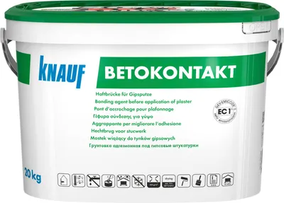 Produktbild von KNAUF Betokontakt Haftbrücke rosa 20kg