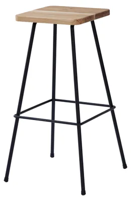 Productafbeelding van Barkruk BARNI | Zwart | Metaalboudoir