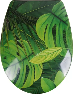 Produktbild von Primaster WC-Sitz mit Absenkautomatik Jungle weiß