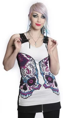 Produktbild von Heartless Vest - 2 Face Top L