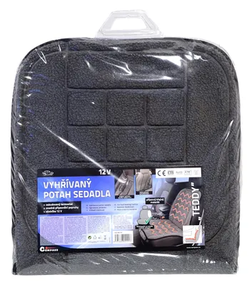 Image de Housse de siège chauffante avec thermostat 12V TEDDY avant
